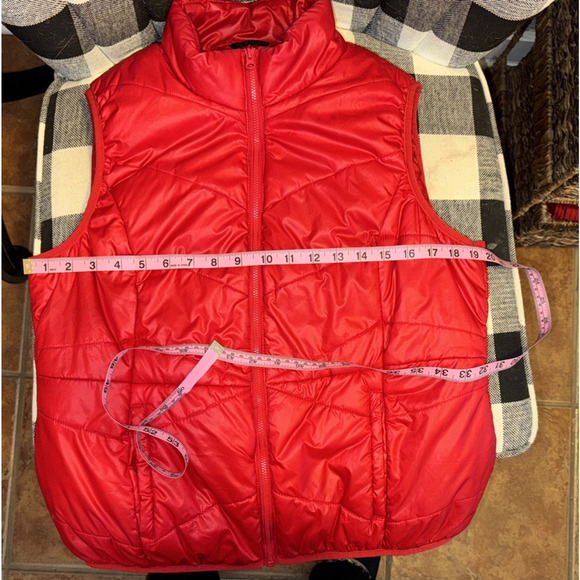 Flirtitude Active Red Puffy Vest XL - Picture 7 of 8